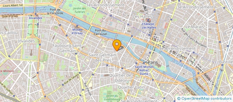 localisation de l'entreprise LE VERRE A SOIF  PARIS