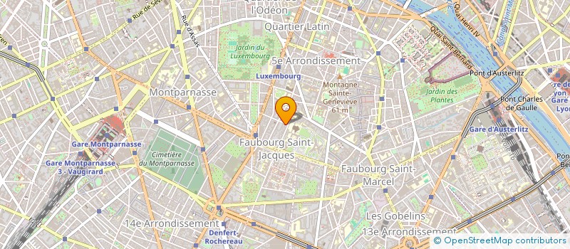 localisation de l'entreprise LE VERRE ET L'ASSIETTE à PARIS