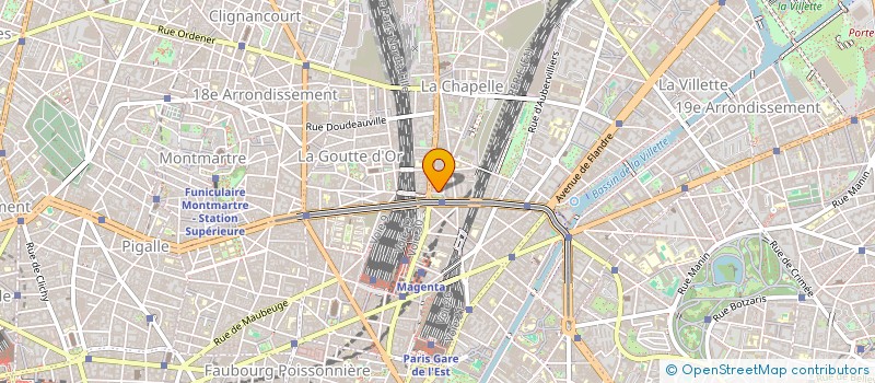 localisation de l'entreprise LE VERSEAU à PARIS