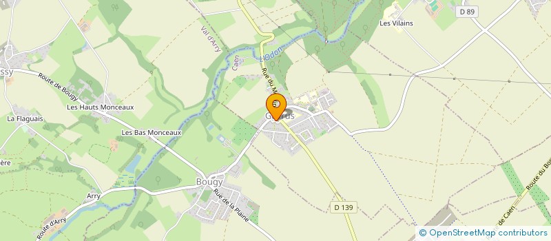 localisation de l'entreprise LE VERT BUISSON  VACOGNES NEUILLY