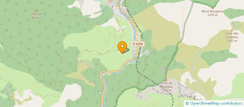 localisation de l'entreprise LE VERT DE LA ROYA à TENDE