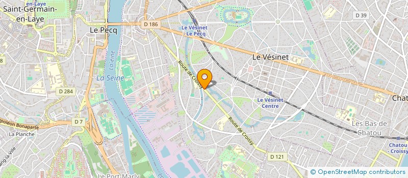 localisation de l'entreprise LE VESINET  LE VESINET