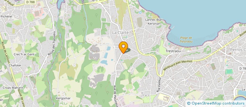 localisation de l'entreprise LE VESSO  PERROS-GUIREC