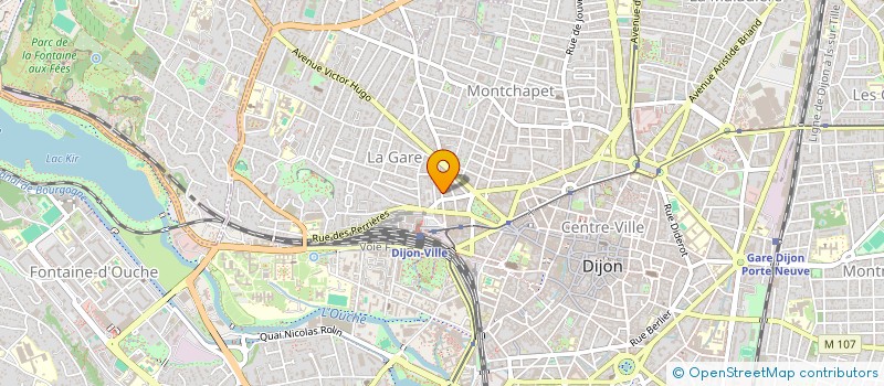 localisation de l'entreprise LE VESTIAIRE 1920  DIJON