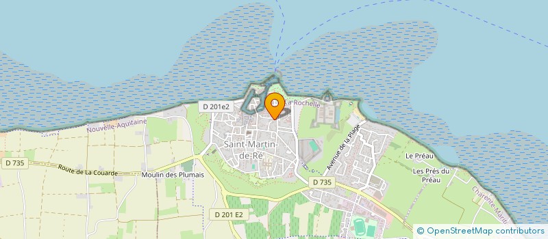 localisation de l'entreprise LE VESTIAIRE DE MADEMOISELLE  SAINT-MARTIN-DE-RE