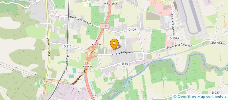 localisation de l'entreprise LE VESUVIO 2B à BORGO