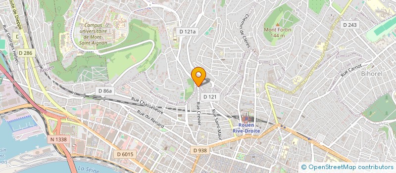 localisation de l'entreprise LE VETEMENT MEDICAL  ROUEN