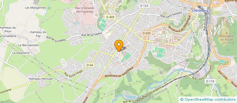 localisation de l'entreprise LE VETEMENT MODERNE à CHERBOURG-EN-COTENTIN