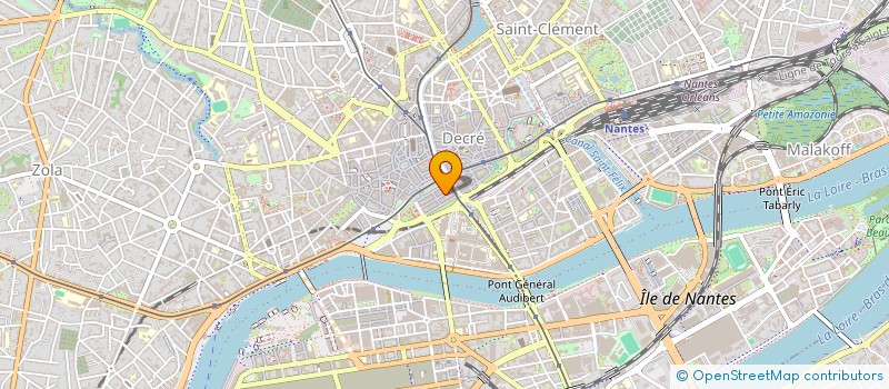 localisation de l'entreprise LE VETURY à NANTES