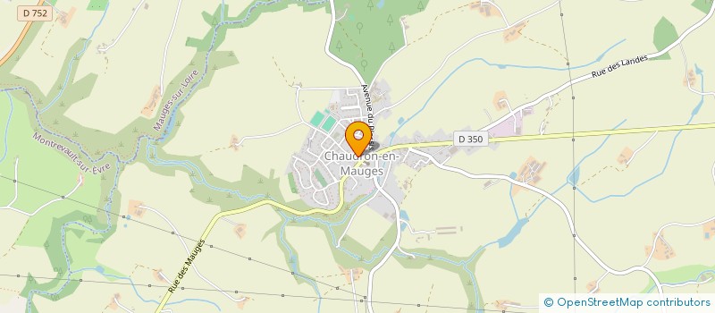 localisation de l'entreprise LE VEUDRAIN  BEAUPREAU-EN-MAUGES