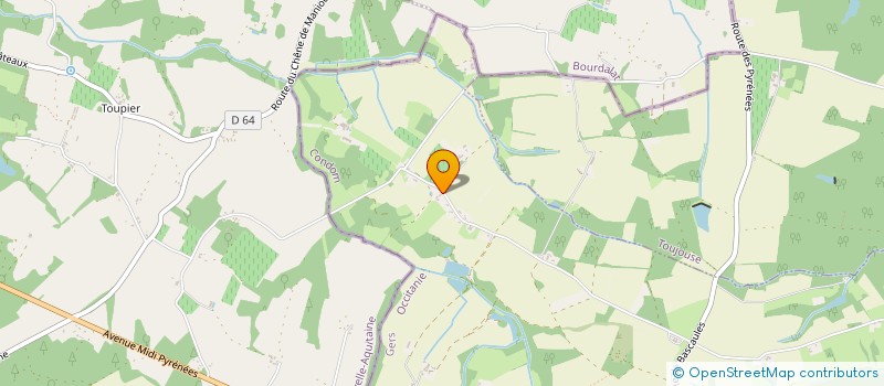 localisation de l'entreprise LE VICAIRE  LE HOUGA