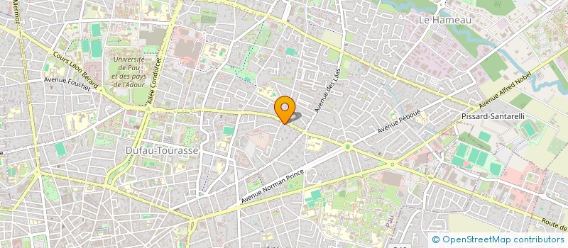 localisation de l'entreprise LE VICKING à PAU