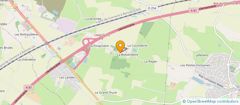 localisation de l'entreprise LE VICOIN  CHANGE