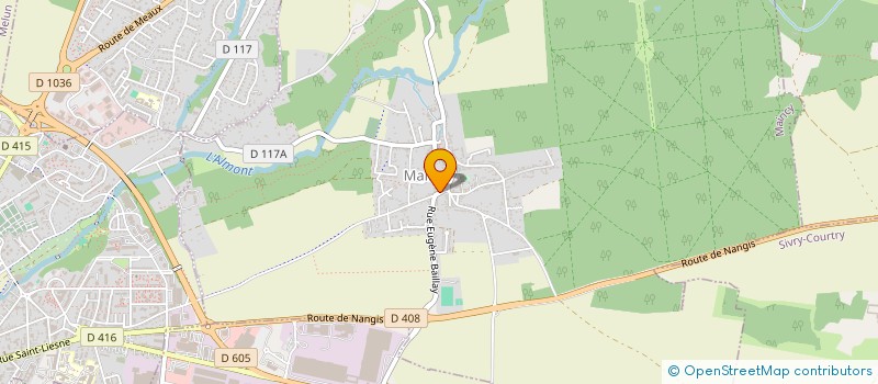 localisation de l'entreprise LE VICOMTE  MAINCY