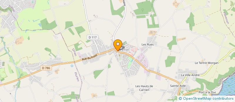 localisation de l'entreprise LE VICTORINE à ANDEL