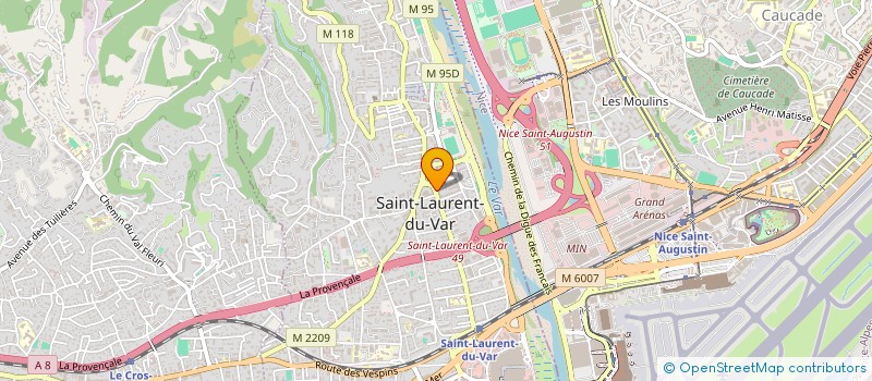 localisation de l'entreprise LE VICTORY à SAINT-LAURENT-DU-VAR