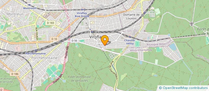 localisation de l'entreprise LE VIDORE  VIROFLAY