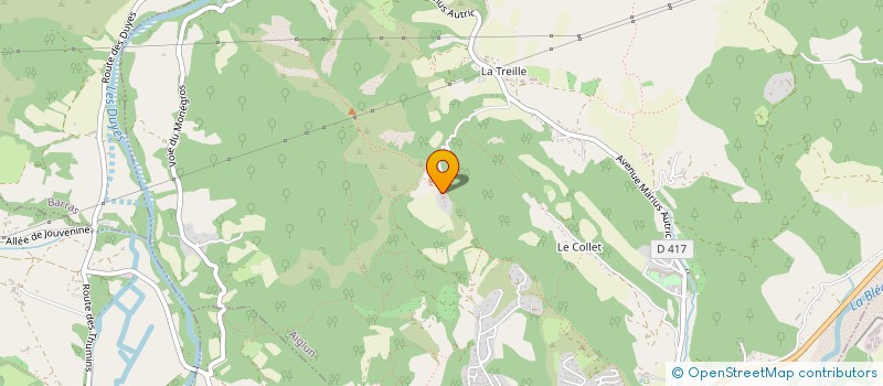 localisation de l'entreprise LE VIEIL AIGLUN EXPERIENCE  AIGLUN