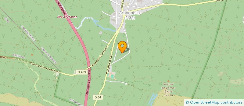 localisation de l'entreprise LE VIEIL'ART  TOUSSON