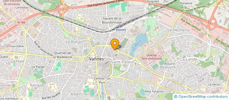 localisation de l'entreprise LE VIETNAM à VANNES