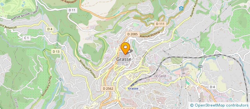 localisation de l'entreprise LE VIEUX à GRASSE