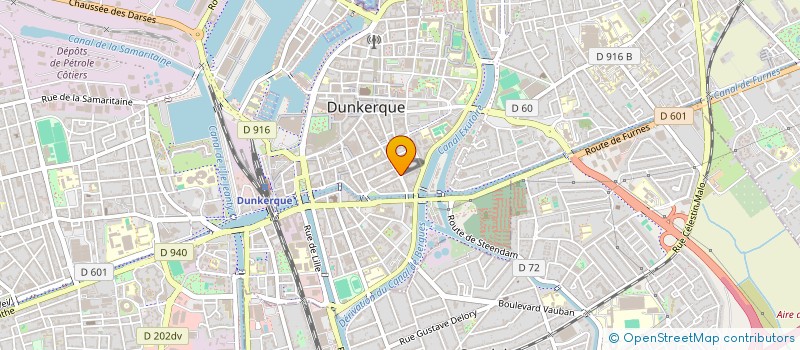 localisation de l'entreprise LE VIEUX CAHORS à DUNKERQUE