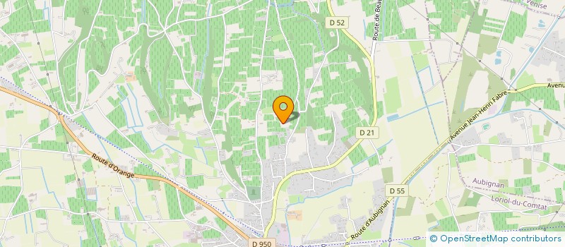 localisation de l'entreprise LE VIEUX CHENE  SARRIANS