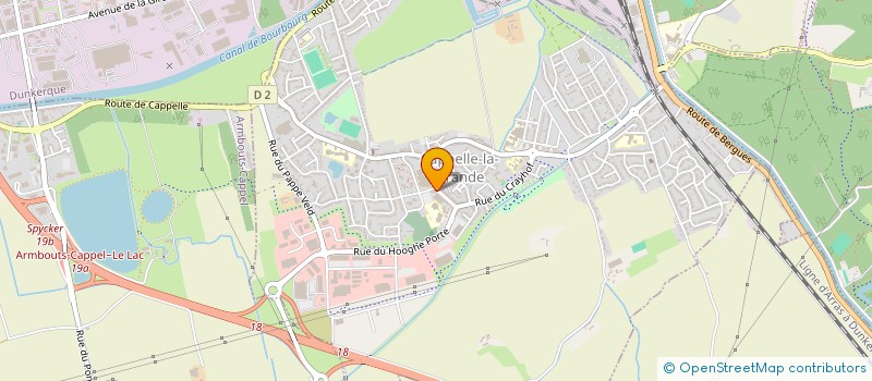 localisation de l'entreprise LE VIEUX FOURNIL  CAPPELLE-LA-GRANDE