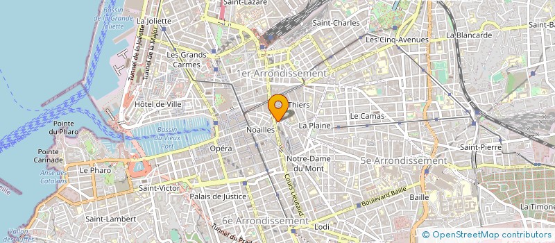 localisation de l'entreprise LE VIEUX FOYAL à MARSEILLE