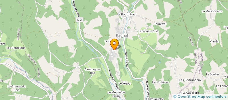 localisation de l'entreprise LE VIEUX LOGIS à TREMOLAT