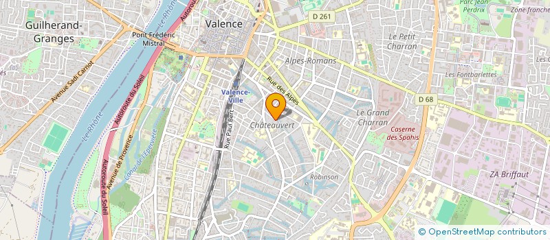localisation de l'entreprise LE VIEUX MAD à VALENCE