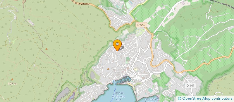 localisation de l'entreprise LE VIEUX MOULIN  CASSIS