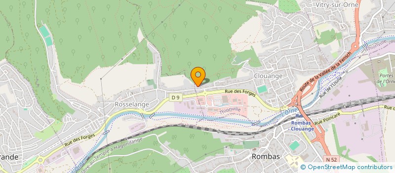 localisation de l'entreprise LE VIEUX MOULIN  CLOUANGE