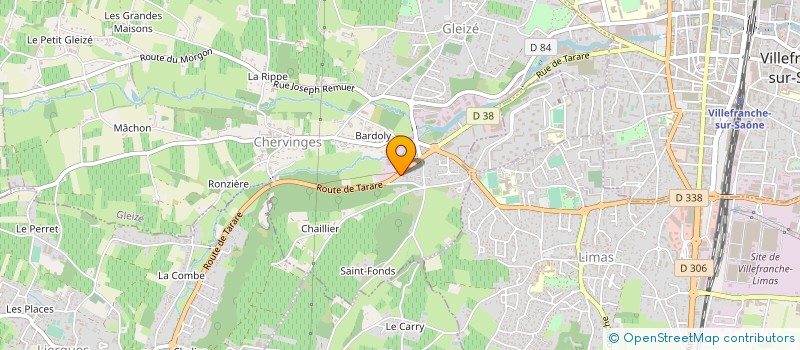 localisation de l'entreprise LE VIEUX MOULIN  GLEIZE