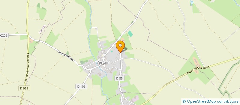 localisation de l'entreprise LE VIEUX MOULIN à VERTAIN