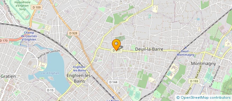 localisation de l'entreprise LE VIEUX PAIN à DEUIL-LA-BARRE