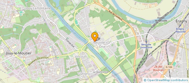 localisation de l'entreprise LE VIEUX PONTOISE à PONTOISE