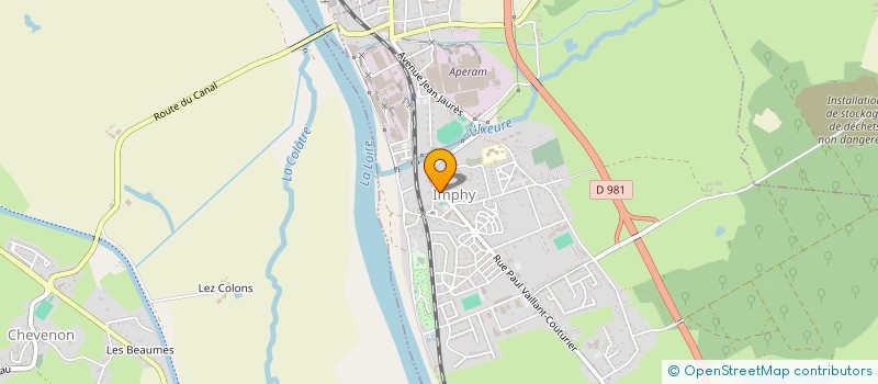 localisation de l'entreprise LE VIEUX PRESSOIR à IMPHY
