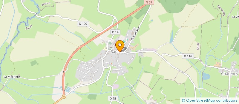 localisation de l'entreprise LE VIEUX PUITS  SAULX