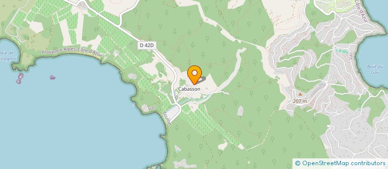 localisation de l'entreprise LE VIEUX PUITS à BORMES-LES-MIMOSAS