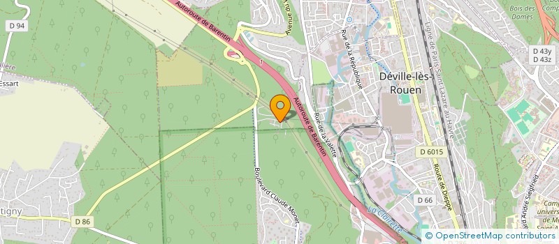 localisation de l'entreprise LE VIEUX ROUEN  GRAND BOURGTHEROULDE