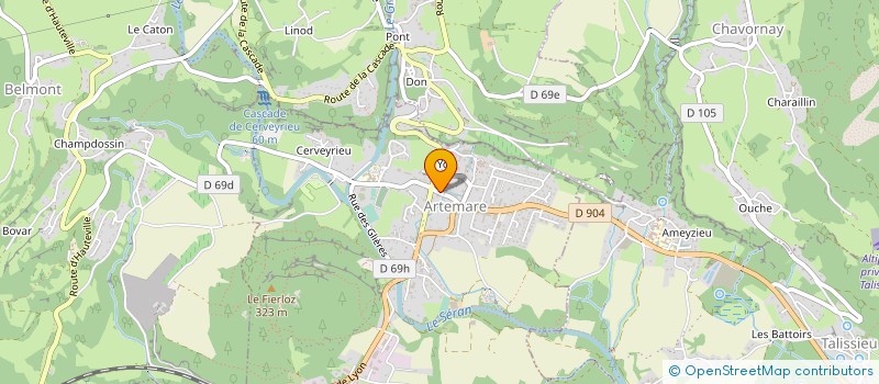 localisation de l'entreprise LE VIEUX TILLEUL  ARTEMARE