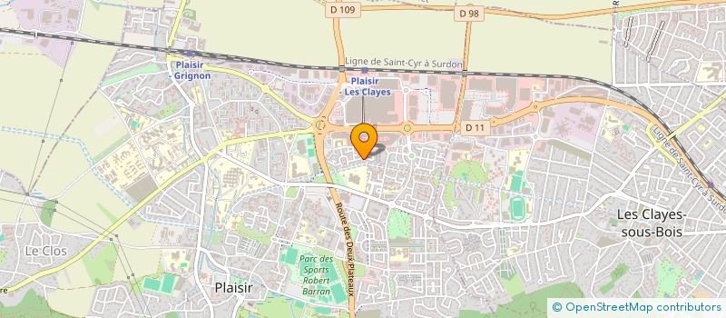 localisation de l'entreprise LE VIEUX TOUL  PLAISIR