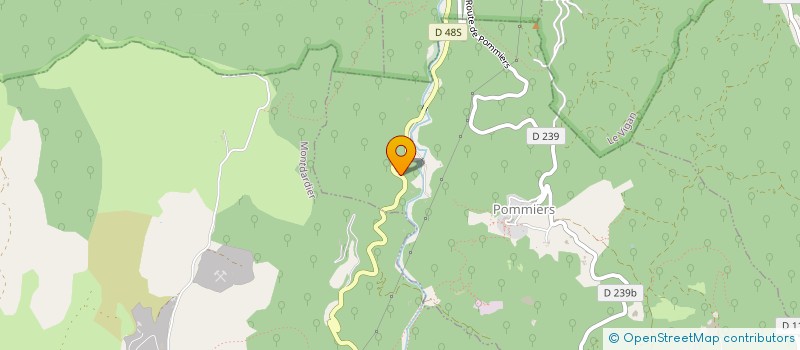 localisation de l'entreprise LE VIGAN DANSE POLE CHOREGRAPHIQUE  POMMIERS