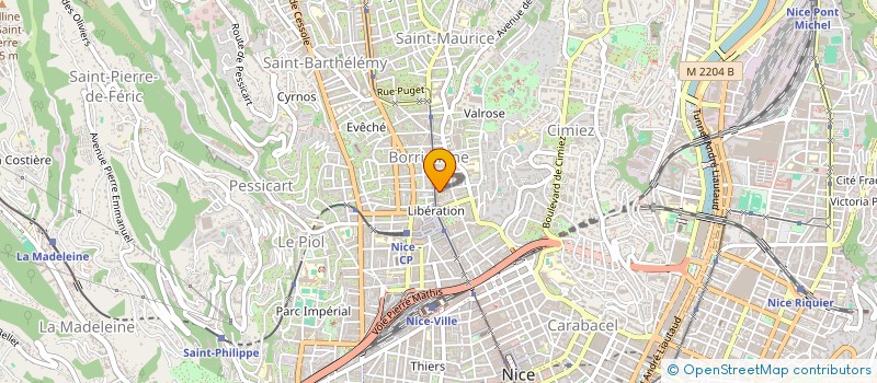 localisation de l'entreprise LE VIGNAL à NICE