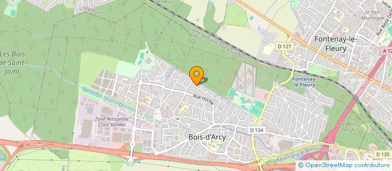 localisation de l'entreprise LE VIGNAL  BOIS-D'ARCY