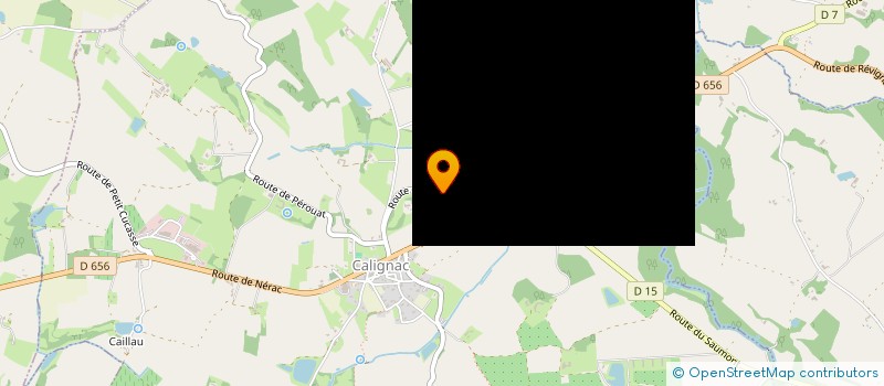 localisation de l'entreprise LE VIGNEAU  FEUGAROLLES