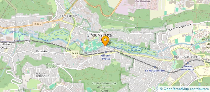 localisation de l'entreprise LE VIGNERON DE LA VALLEE  GIF-SUR-YVETTE