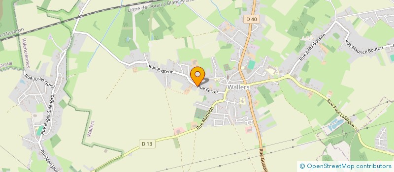 localisation de l'entreprise LE VIGNOBLE VAL  VALENCIENNES