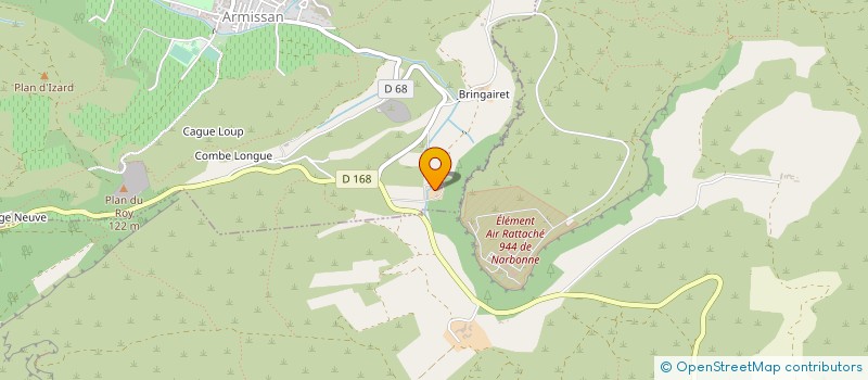 localisation de l'entreprise LE VIGUEIRAT  ARMISSAN